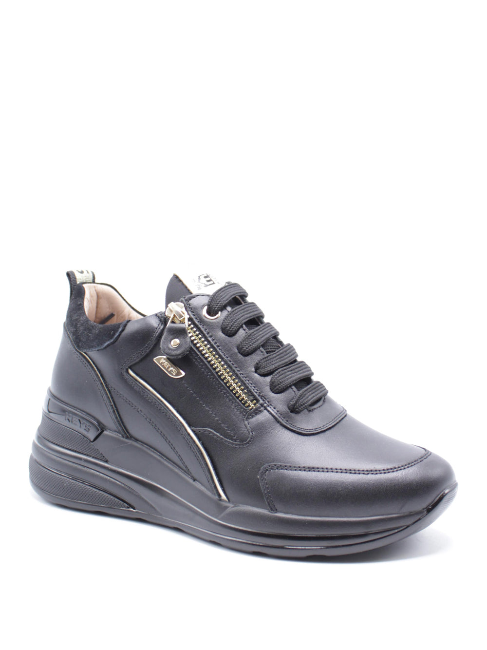 KEY'S Sneakers con zeppa Donna - Nero modello K9950