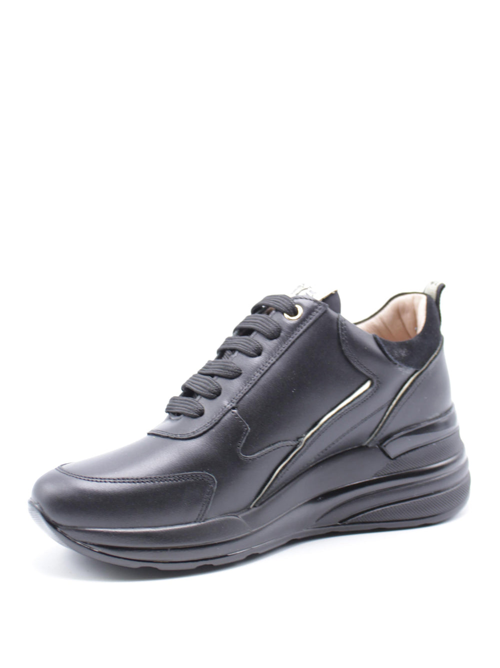 KEY'S Sneakers con zeppa Donna - Nero modello K9950