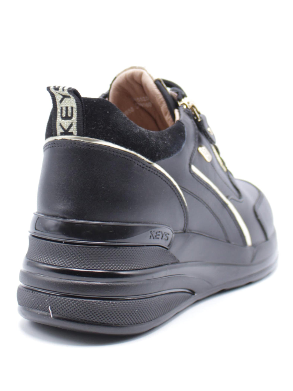 KEY'S Sneakers con zeppa Donna - Nero modello K9950