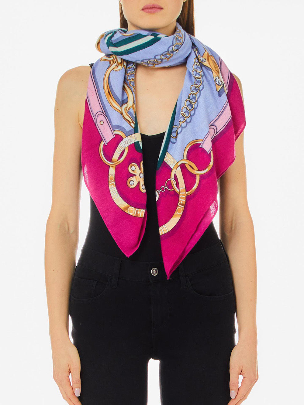 LIU.JO Foulard Donna - Fuxia modello 2F4092T0300