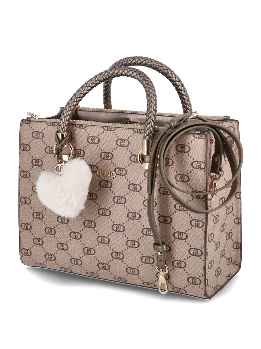 LIU.JO Borsa a Tracolla Donna - Beige modello AF4008E0668