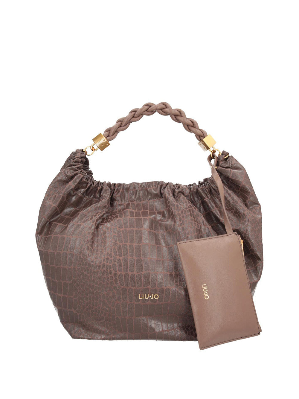 LIU.JO Borsa a Spalla Donna - Marrone modello AF4132E0084