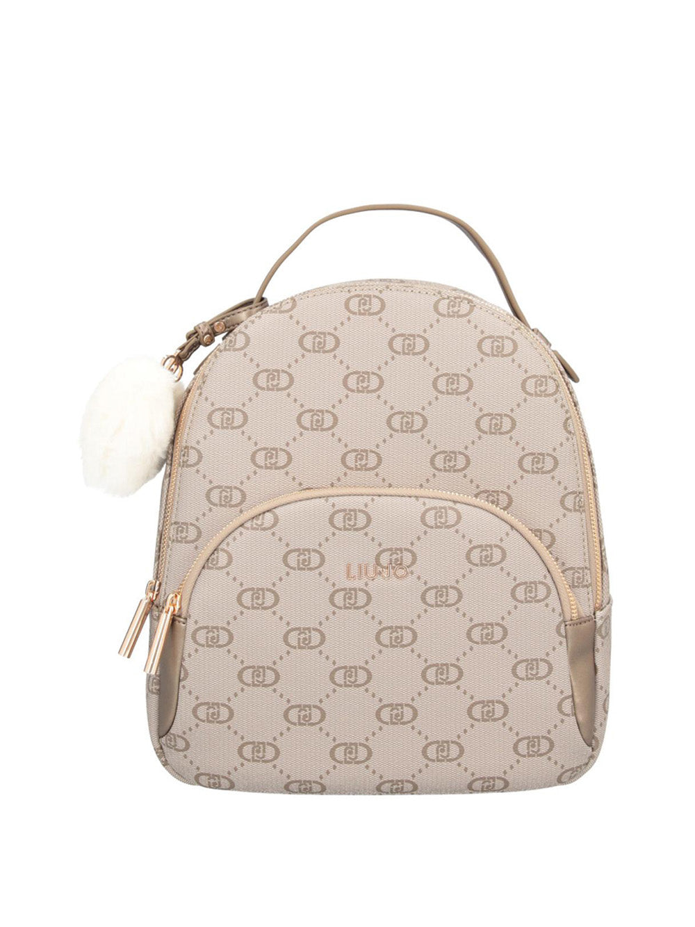 LIU.JO Borsa a Zainetto logato Donna - Beige modello AF4193E0668