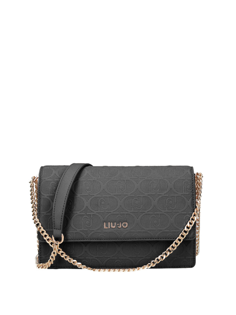 LIU.JO Borsa a Tracolla logato Donna - Nero modello AF4253E0538