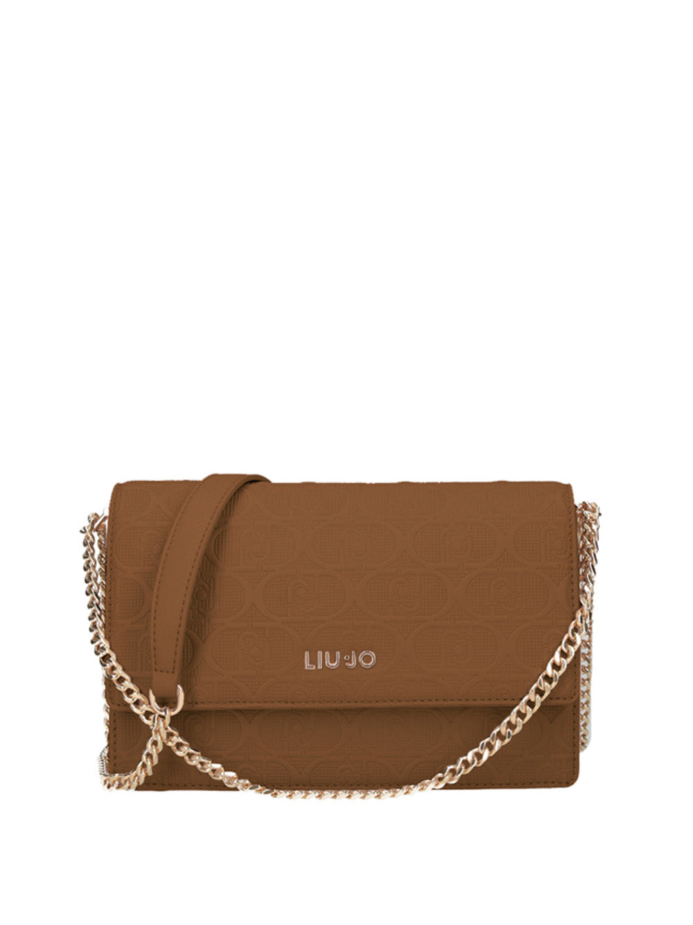 LIU.JO Borsa a Tracolla logato Donna - Marrone modello AF4253E0538