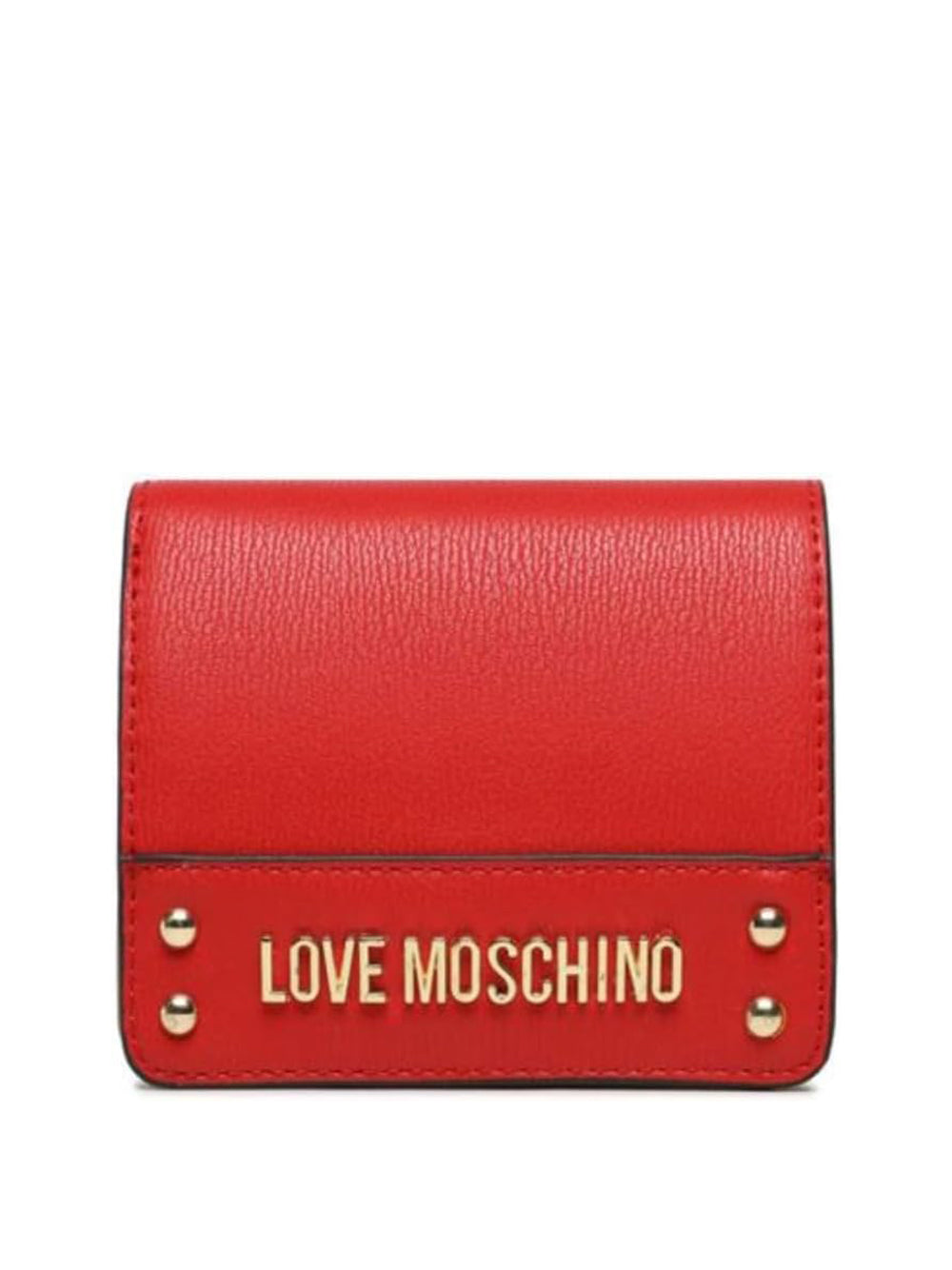 LOVE MOSCHINO Portafoglio con borchie Donna - Rosso modello JC5703PP0LLD0500