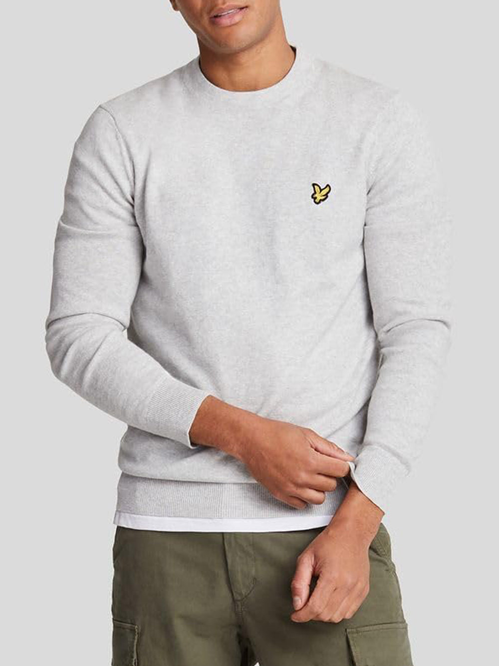 LYLE & SCOTT Maglione Uomo - Grigio modello 24WMLSKN2110V