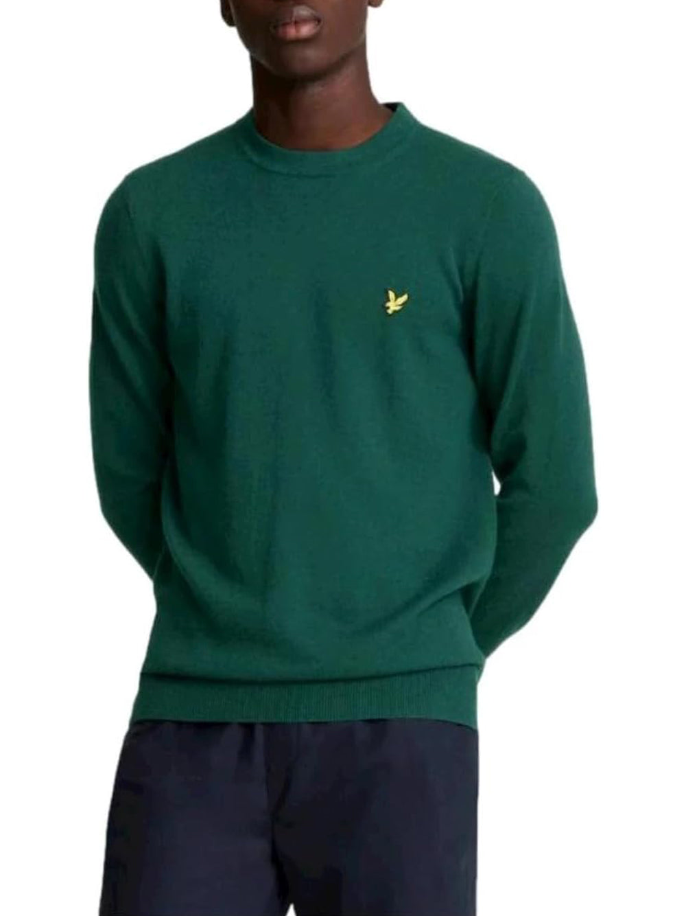 LYLE & SCOTT Maglione Uomo - Verde modello 24WMLSKN2110V