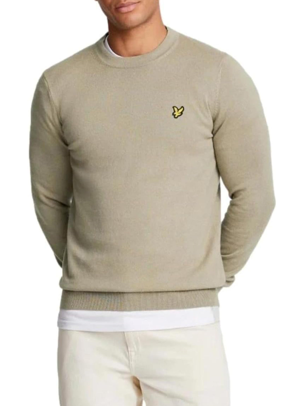 LYLE & SCOTT Maglione Uomo - Taupe modello 24WMLSKN2110V