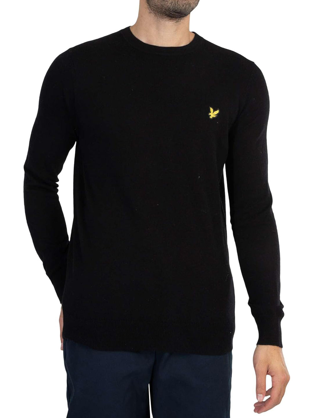 LYLE & SCOTT Maglione Uomo - Nero modello 24WMLSKN2110V