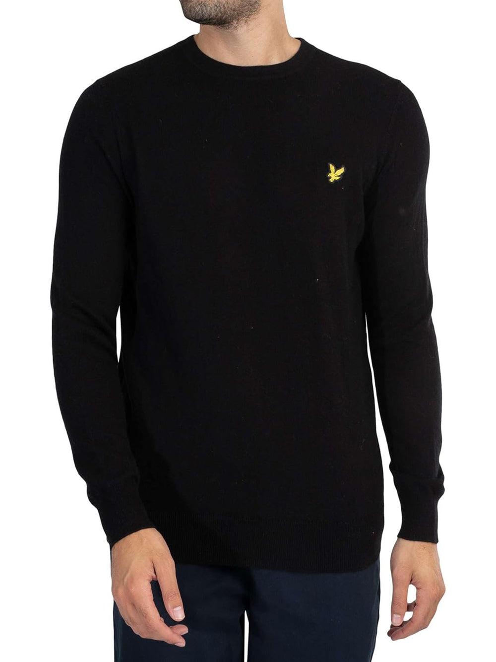 LYLE & SCOTT Maglione Uomo - Nero modello 24WMLSKN2110V