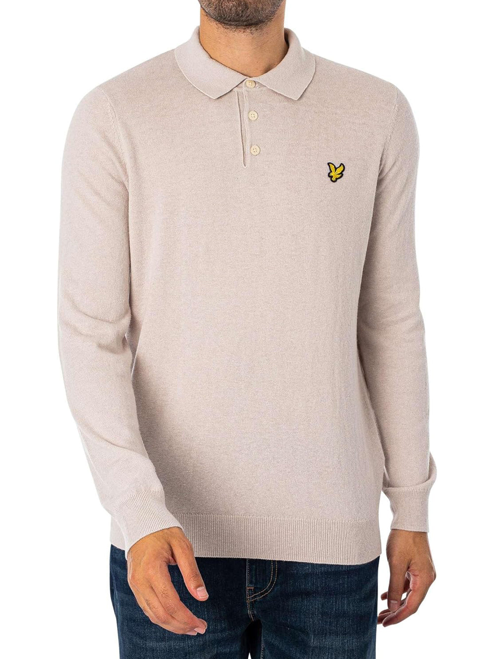 LYLE & SCOTT Maglione Uomo - Beige modello 24WMLSKN2113V