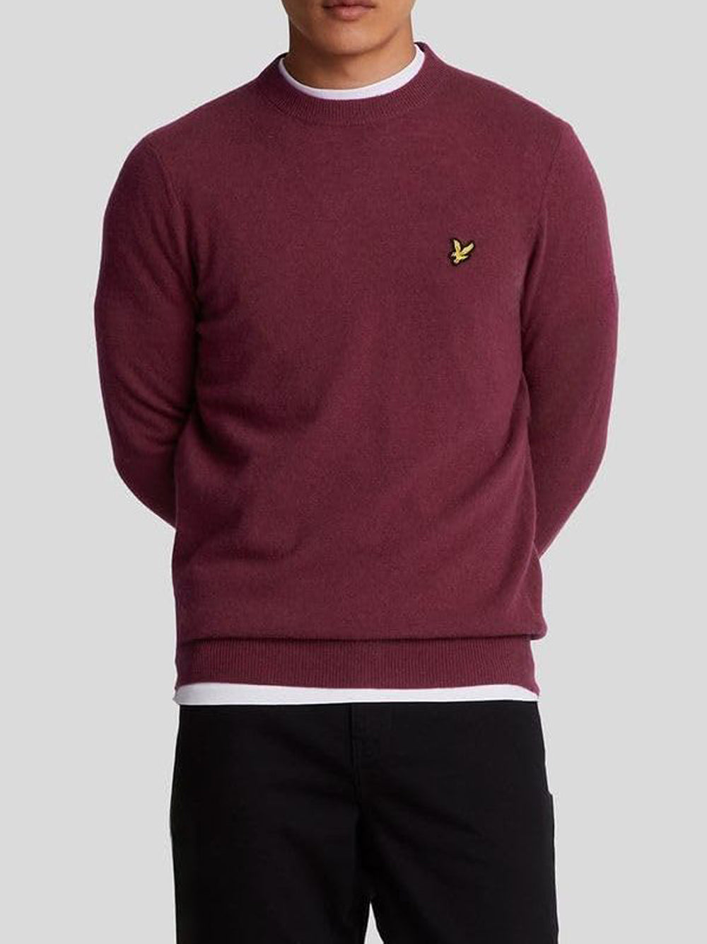 LYLE & SCOTT Maglione Uomo - Bordò modello 24WMLSKN2114V