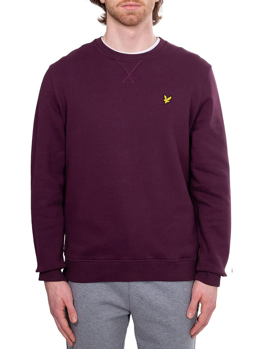 LYLE & SCOTT Felpa Uomo - Bordò modello 24WMLSML1131V