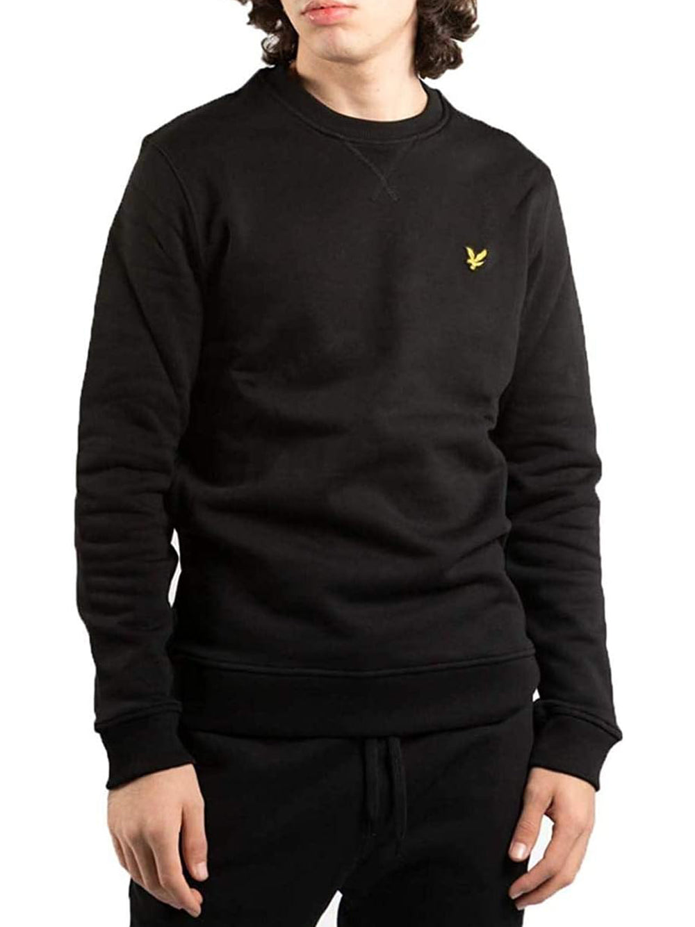 LYLE & SCOTT Felpa Uomo - Nero modello 24WMLSML1131V