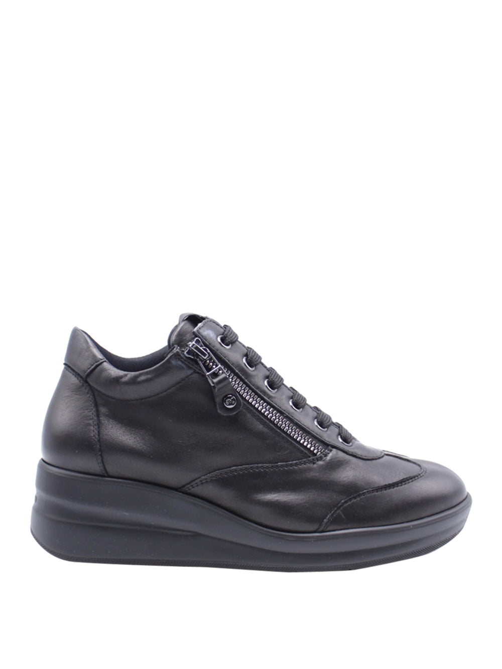 MELLUSO Sneakers con zeppa Donna - Nero modello R25625W