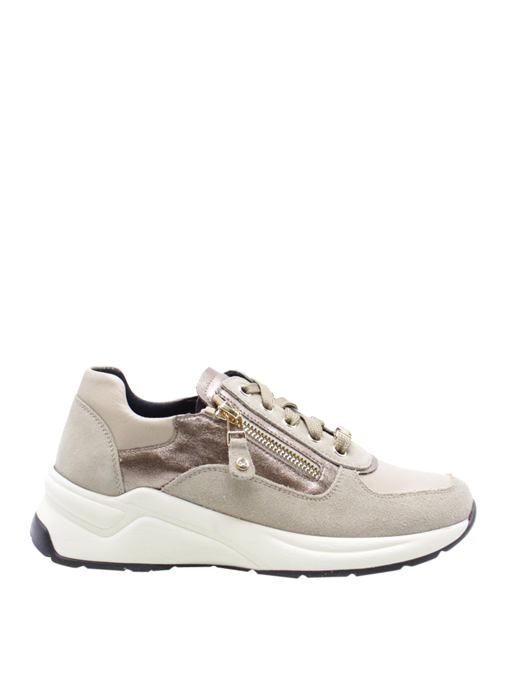 MELLUSO Sneakers con zip Donna - Marrone modello R25731W