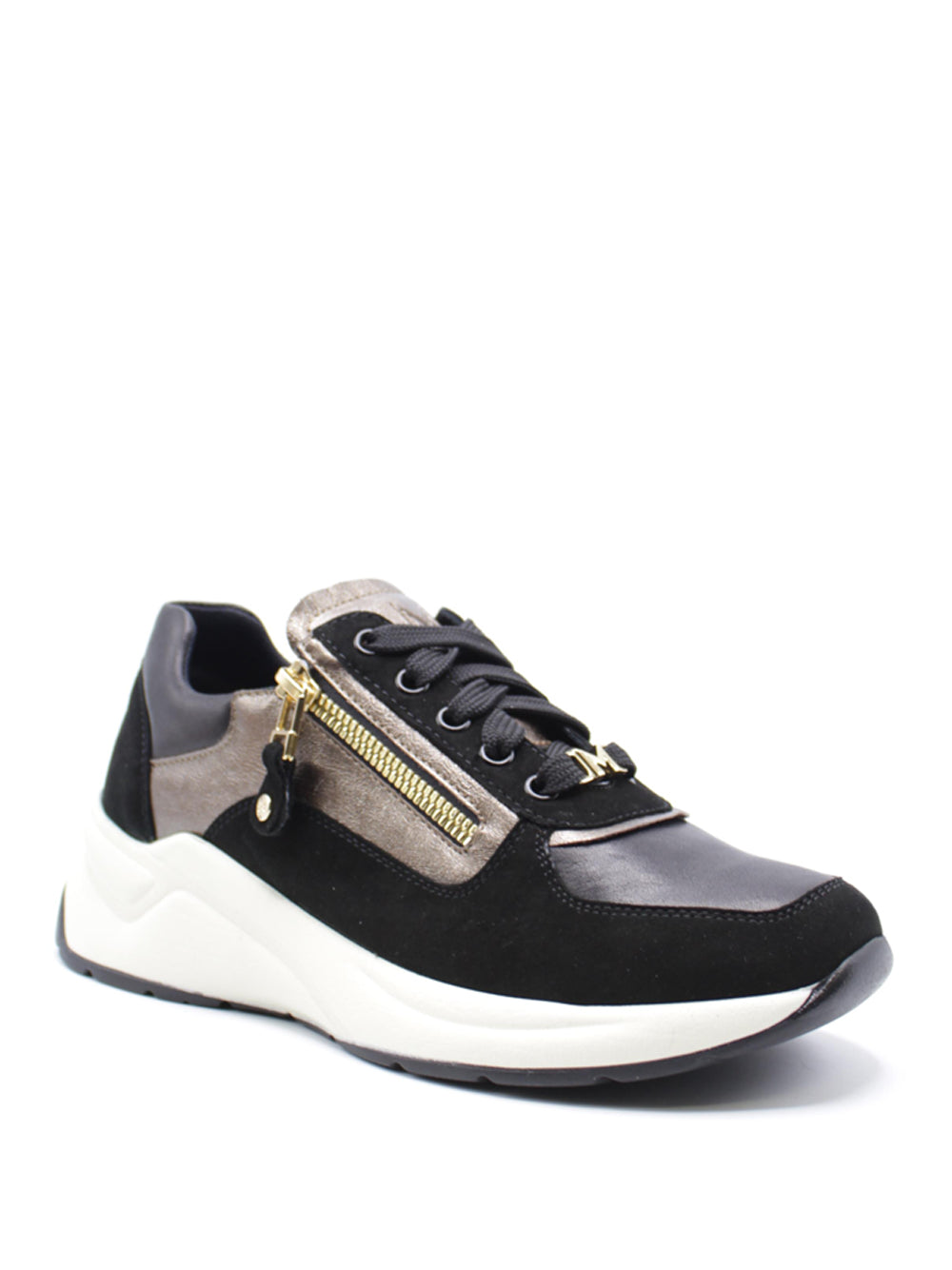 MELLUSO Sneakers con zip Donna - Nero modello R25731W