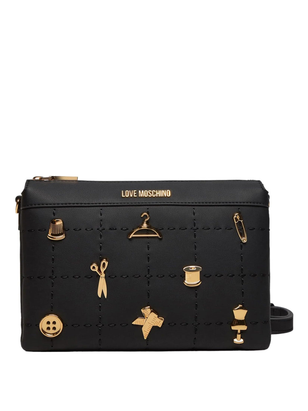 LOVE MOSCHINO Borsa a Tracolla Donna - Nero modello JC4068PP1LLI0000