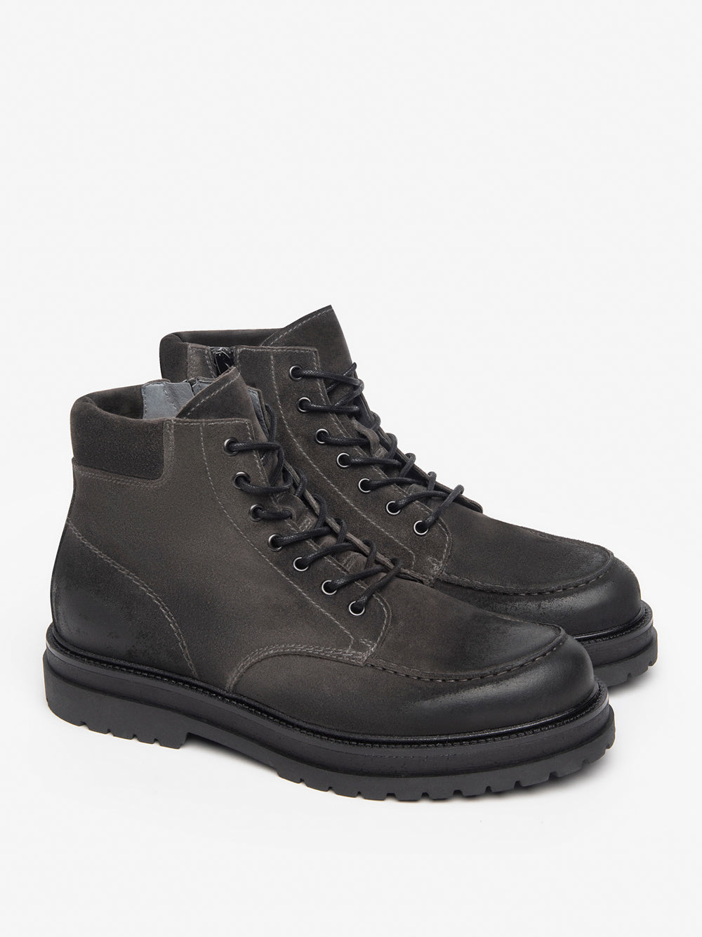 NERO GIARDINI Stivaletti moc toe boots Uomo - Grigio modello I304010U