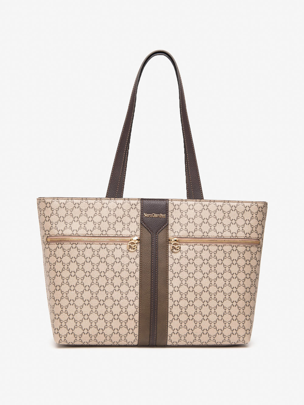 NERO GIARDINI Borsa Shopping Donna - Ecru modello I443840D