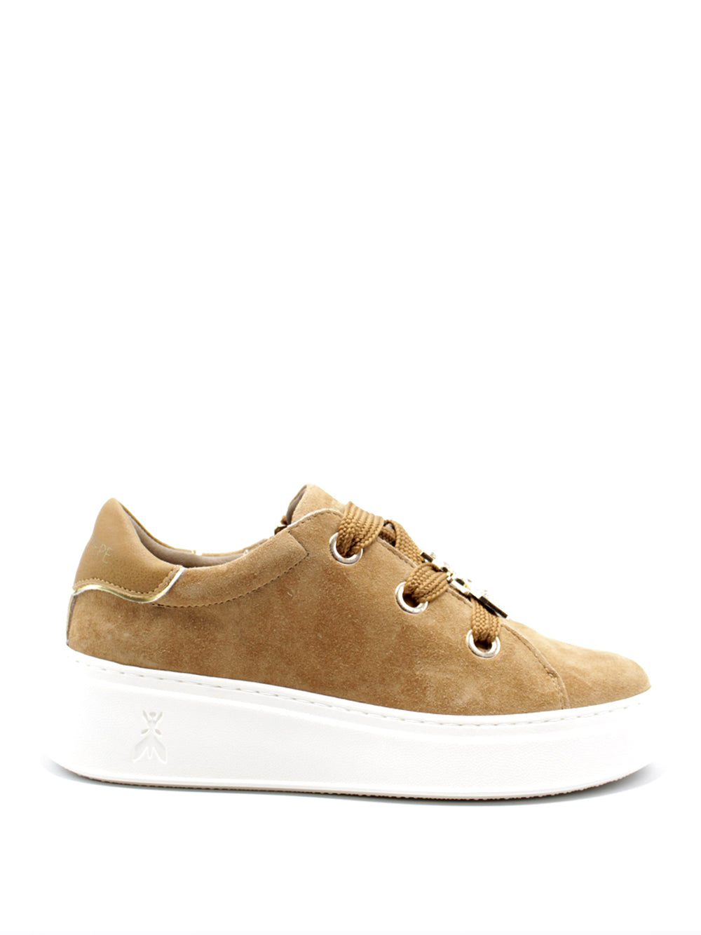 PATRIZIA PEPE Sneakers platform Donna - Camel modello PJ855