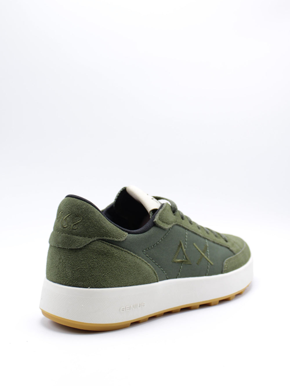 SUN68 Sneakers plantare estraibile Uomo - Verde modello Z44130