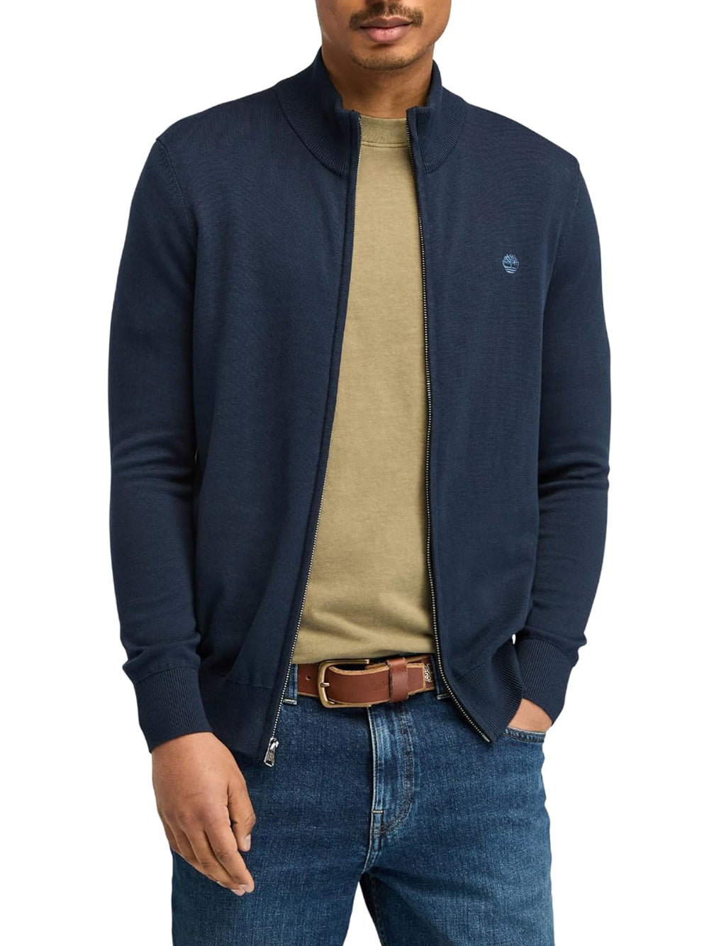 TIMBERLAND Maglione con zip Uomo - Blu modello TB0A2BMZZ021