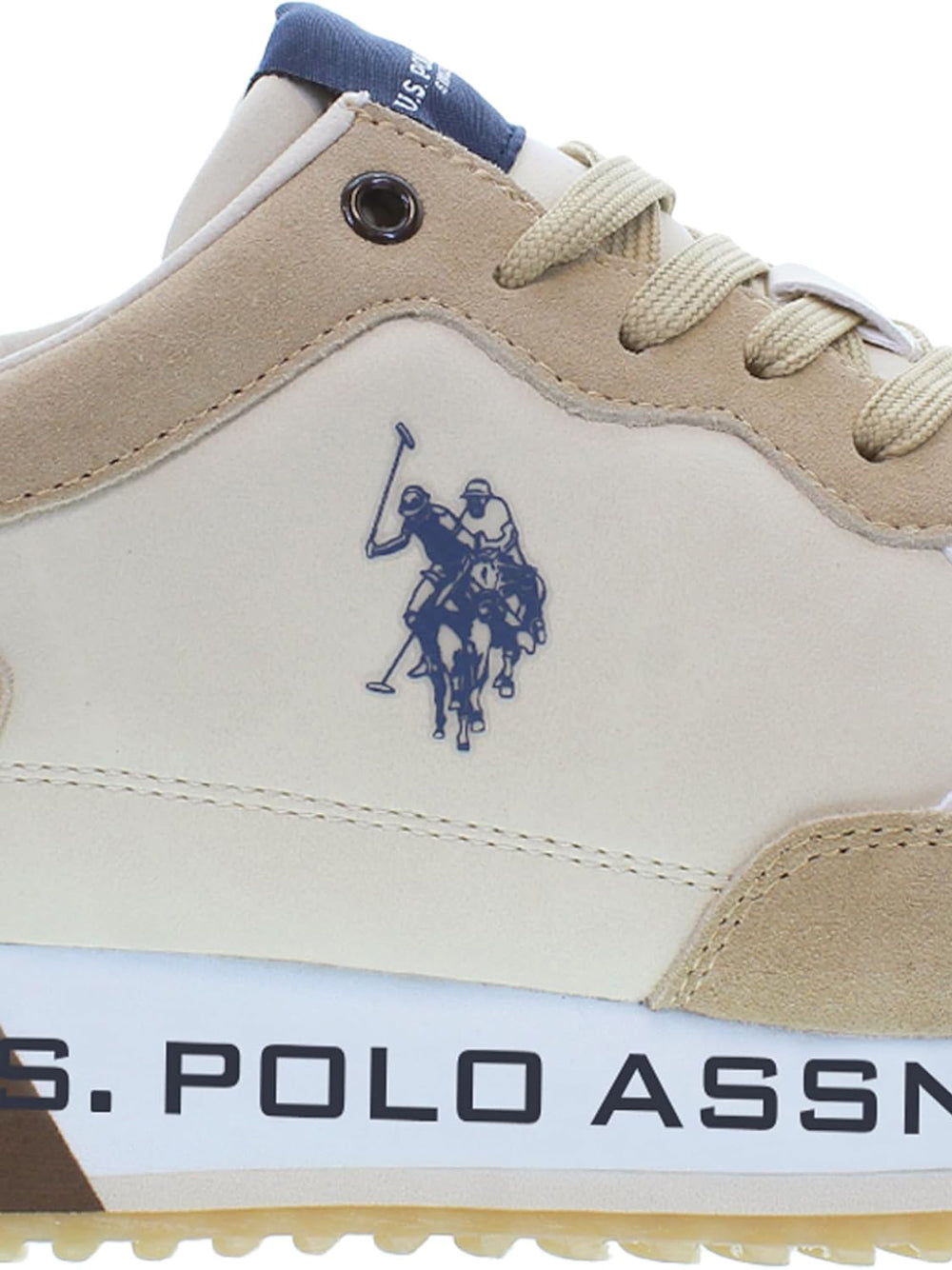 U.S. POLO ASSN. Sneakers Uomo - Beige modello CLEEF006A