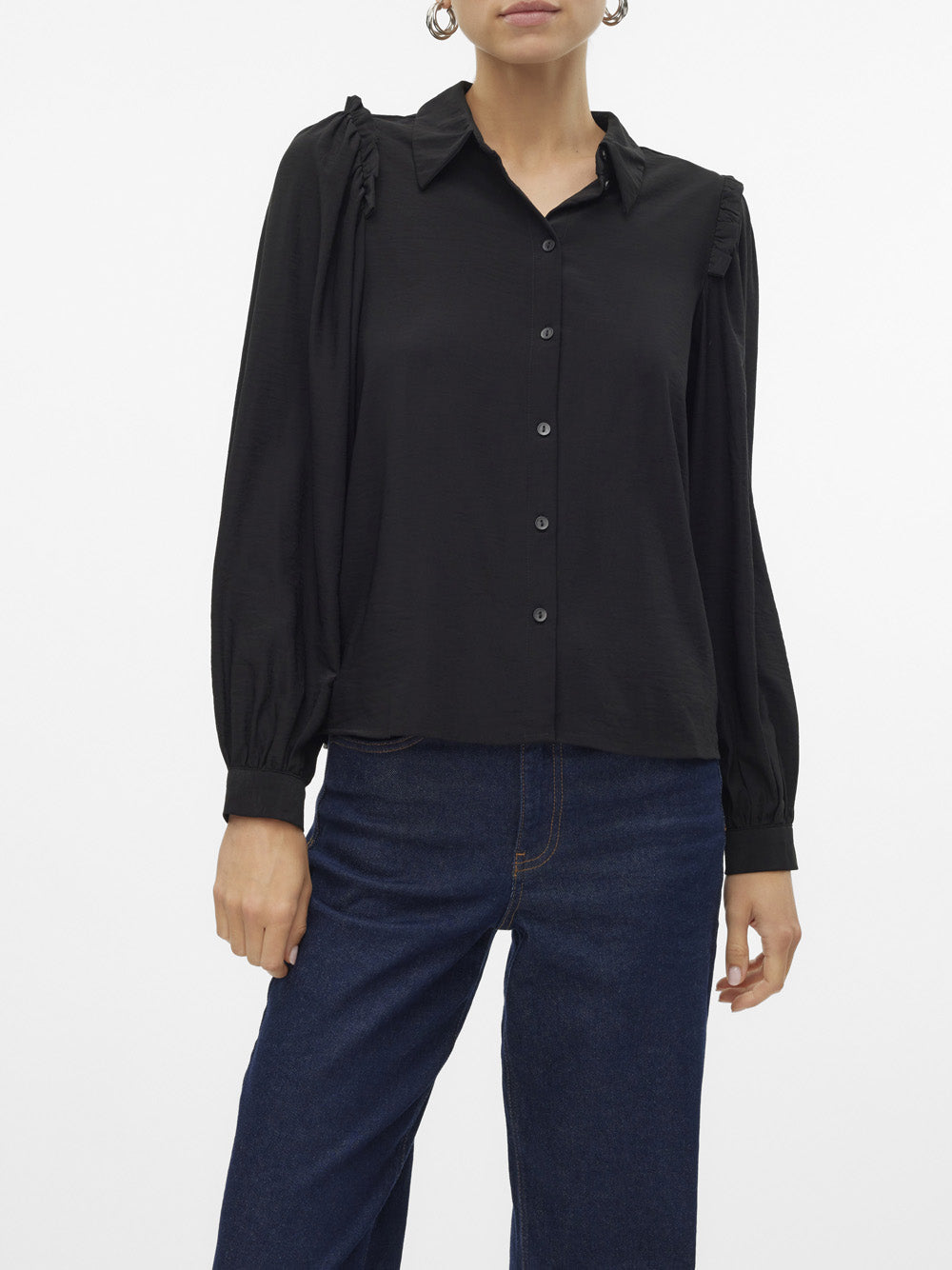 VERO MODA Camicia Donna - Nero modello 10314640