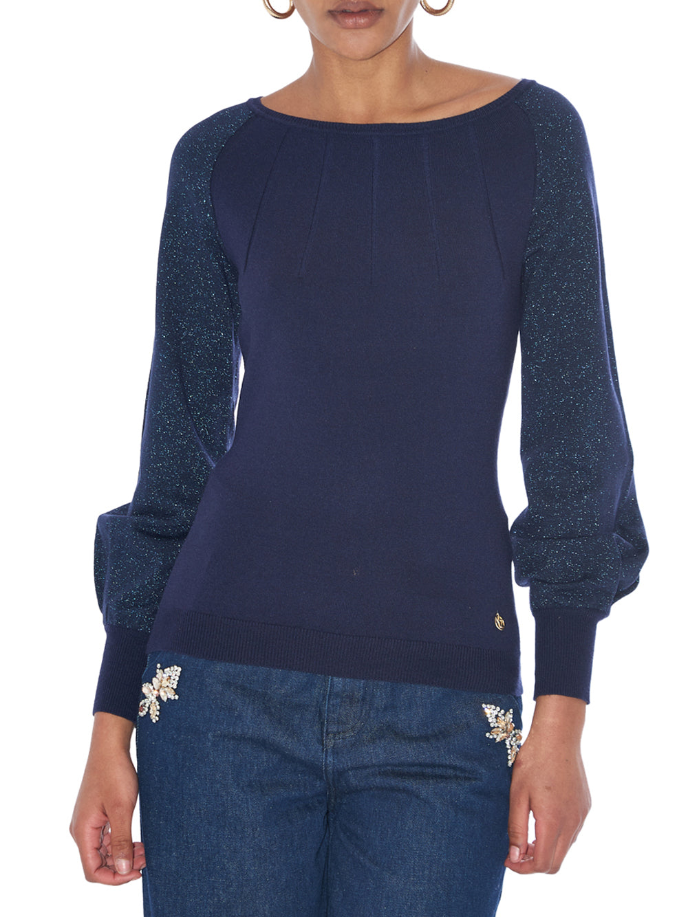 YES ZEE Maglione Donna - Blu modello M062BG00