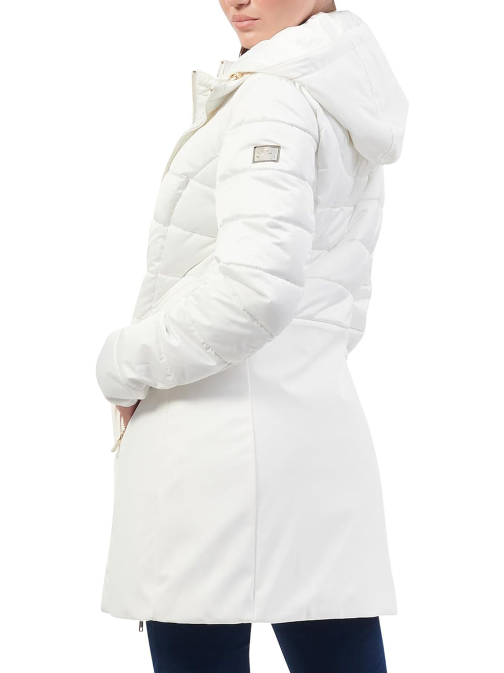 YES ZEE Cappotto Donna - Bianco modello O003M800