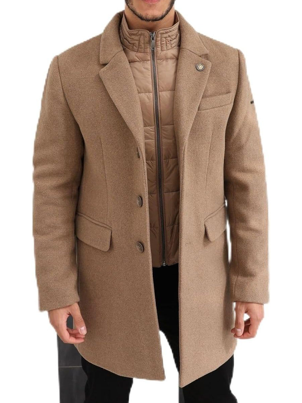 YES ZEE Cappotto Uomo - Marrone modello O816KK00