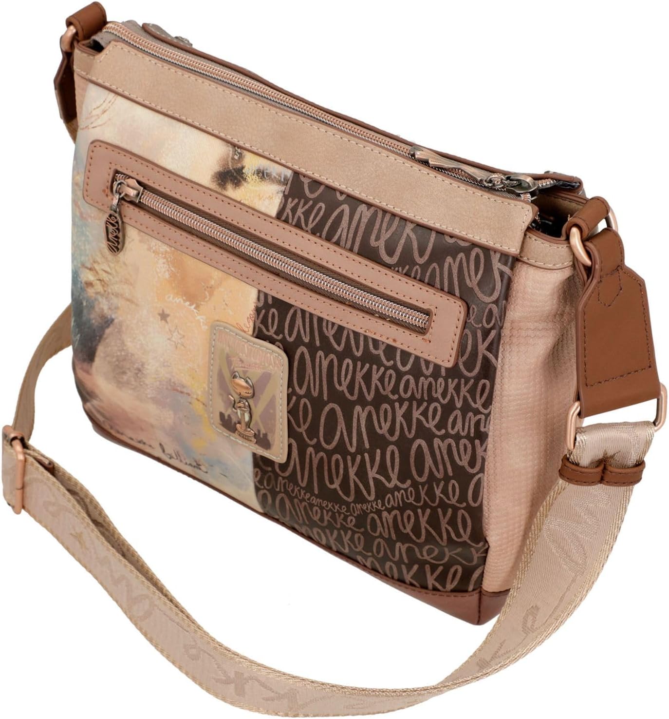 ANEKKE Borsa a Tracolla Donna - Cuoio modello 38703-039