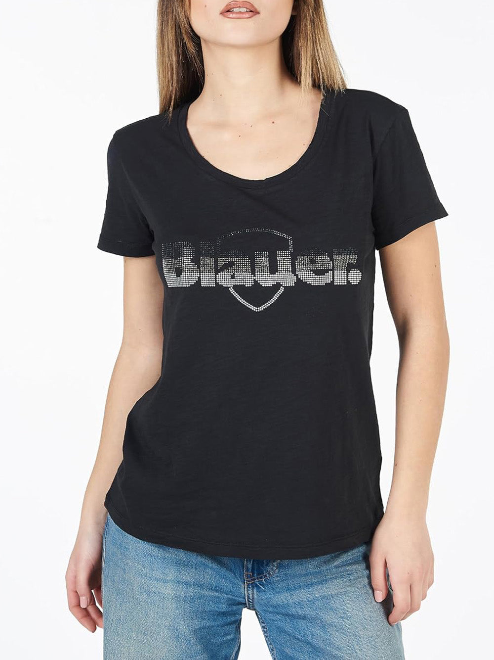 BLAUER T-shirt Donna - Nero modello 24SBLDH02335