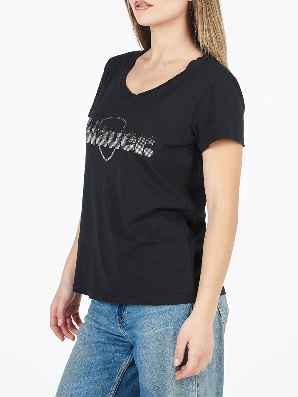 BLAUER T-shirt Donna - Nero modello 24SBLDH02335