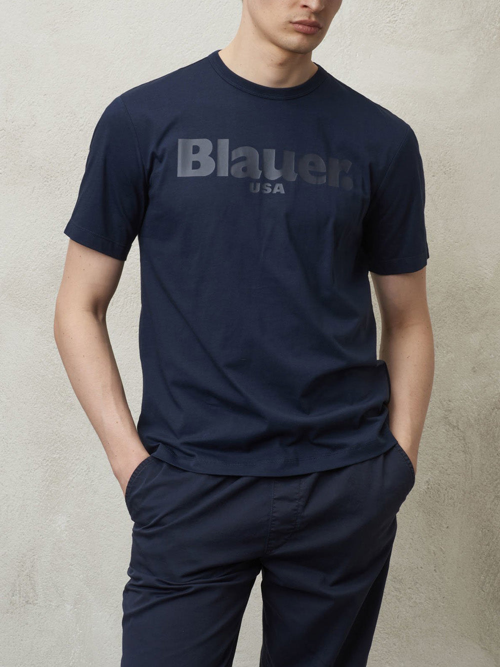 BLAUER T-shirt Uomo - Blu modello 24SBLUH02142