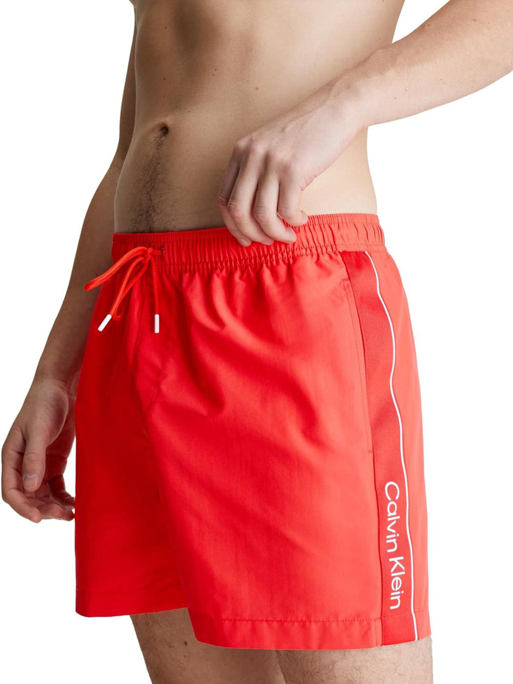 CALVIN KLEIN Costume Pantaloncino Uomo - Rosso modello KM0KM00958