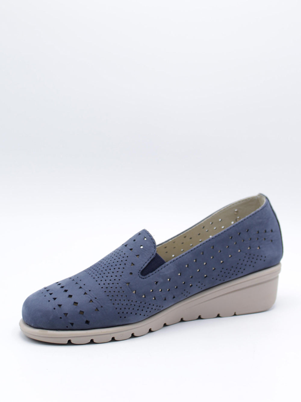 CINZIA SOFT Slip-on con zeppa Donna - Blu modello IV2121740