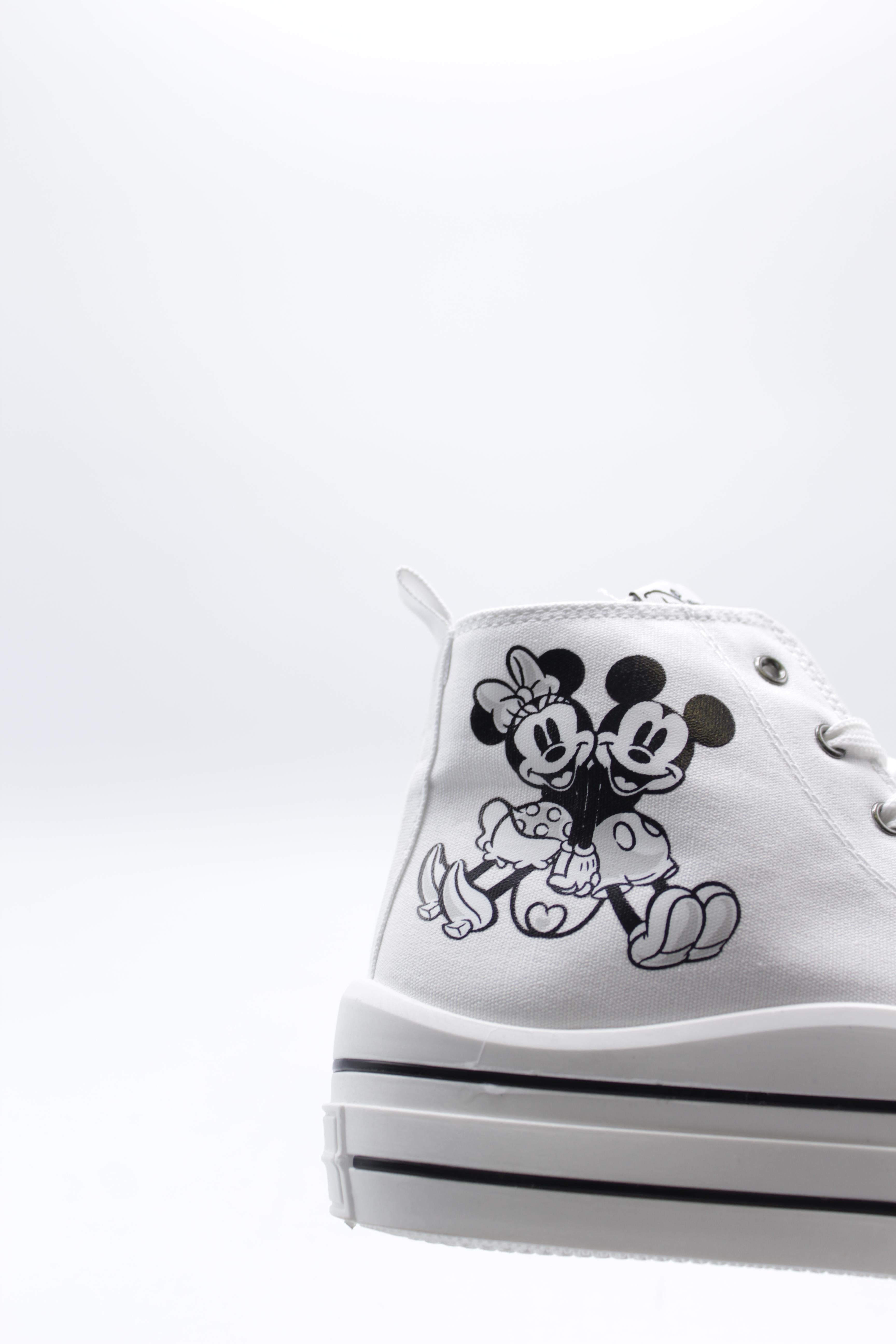 DISNEY Sneakers platform Donna - Bianco modello D2010343T_W005