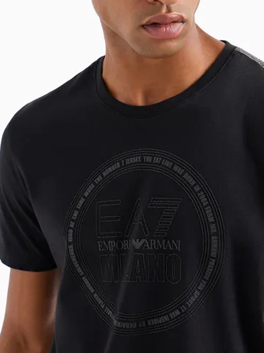 EA7 T-shirt Uomo - Nero modello 3DPT39PJTJZ