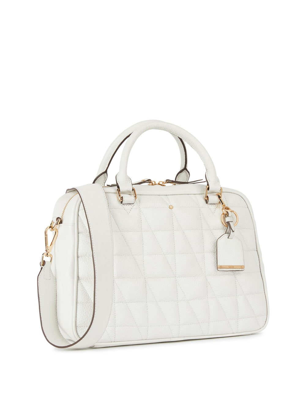 GEOX Borsa a Spalla Donna - Bianco modello D45K2B