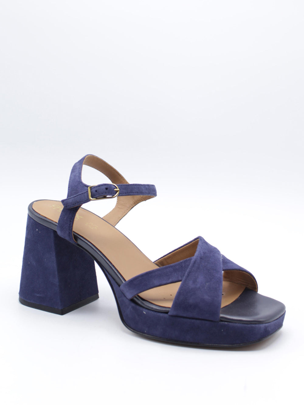 GEOX Sandali con tacco Donna Blu modello D45RHB 21 D45RHB 21 euroshoesroma