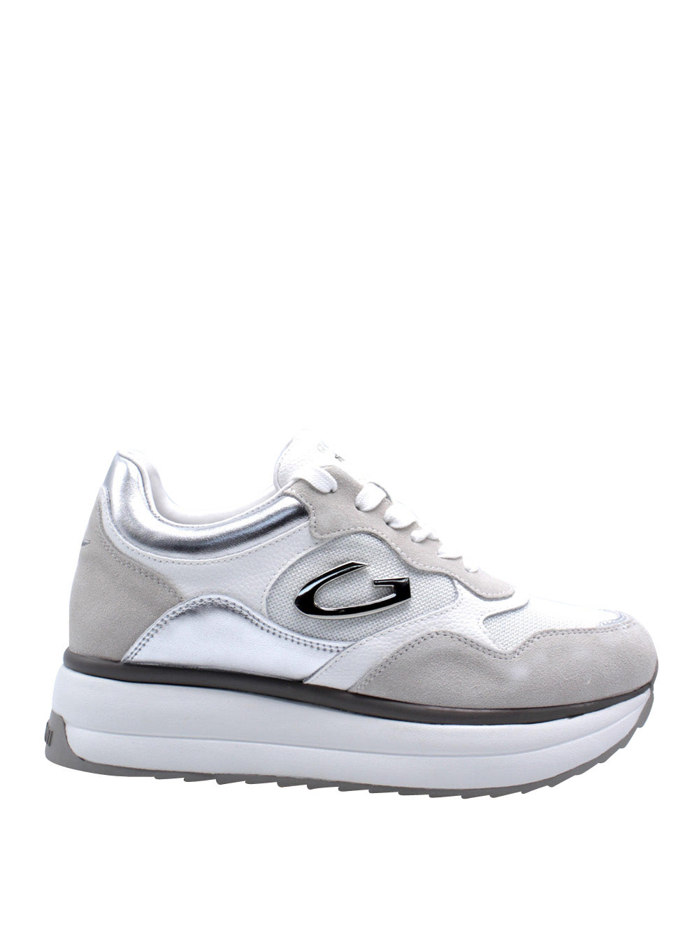 GUARDIANI Sneakers platform Donna - Beige modello AGW430200