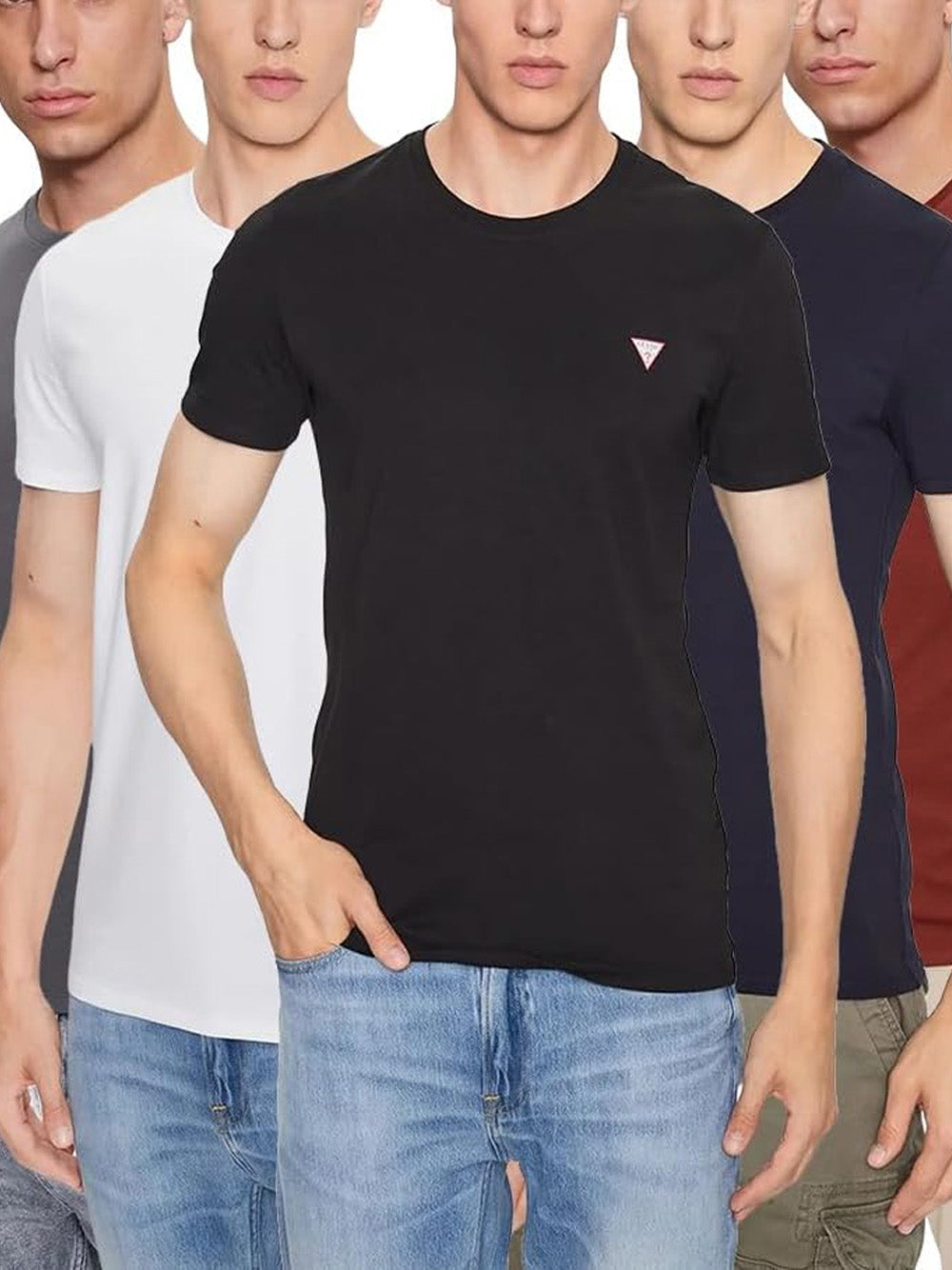 GUESS T-shirt Uomo - Nero modello M2YI24J1314