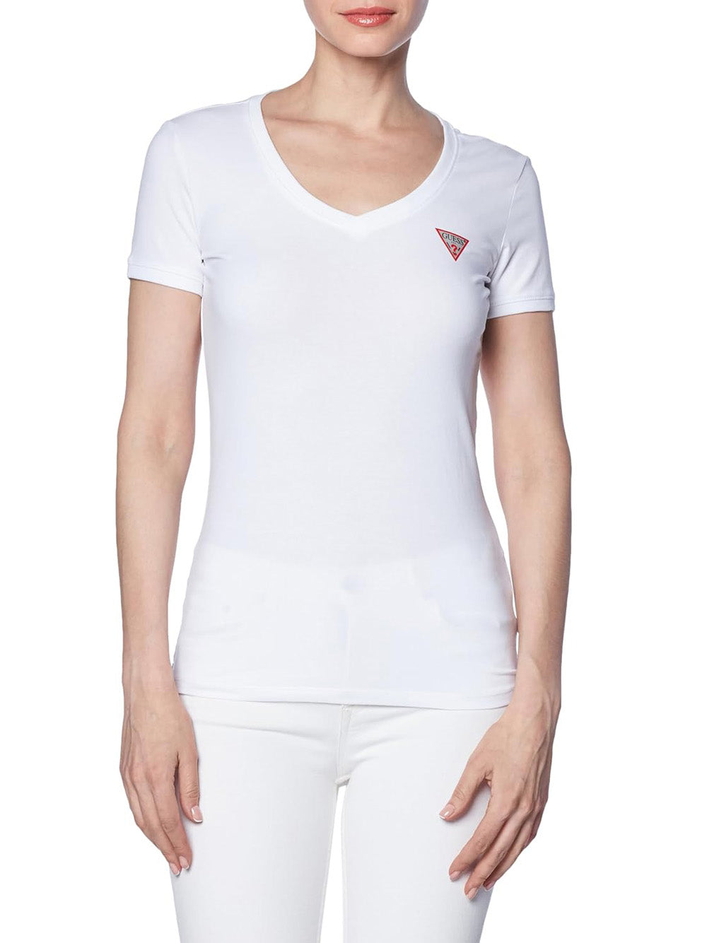 GUESS T-shirt Donna - Bianco modello W2YI45J1314