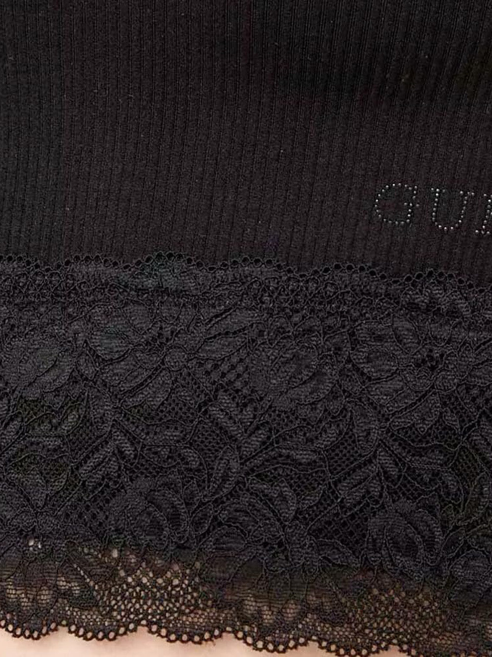 GUESS Top Donna - Nero modello W4GZ24Z2ZN0