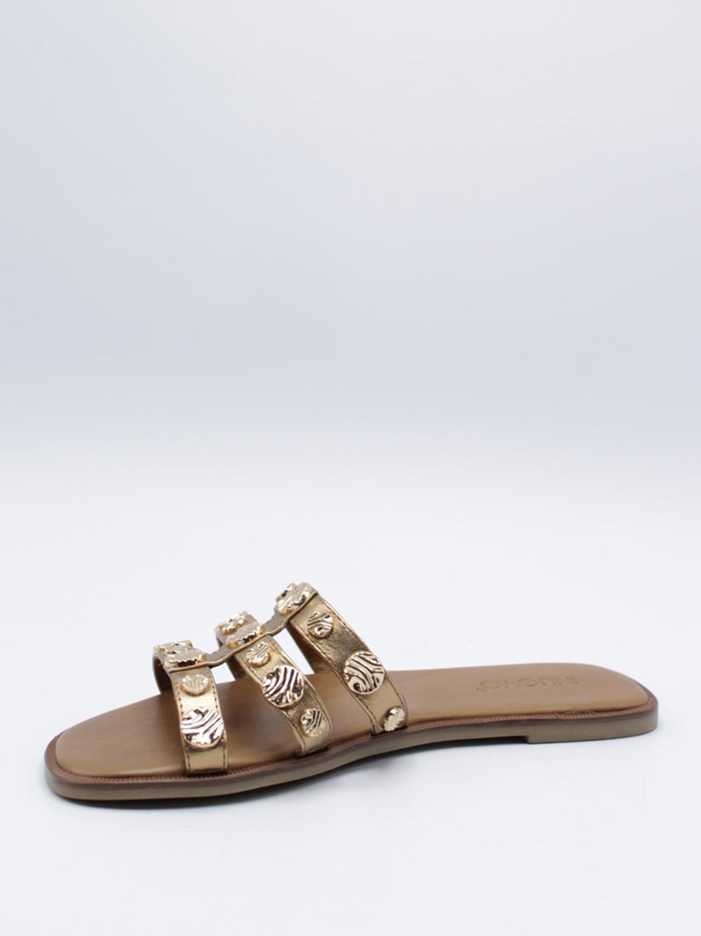 INUOVO Sandali slide Donna - Bronzo modello 981065