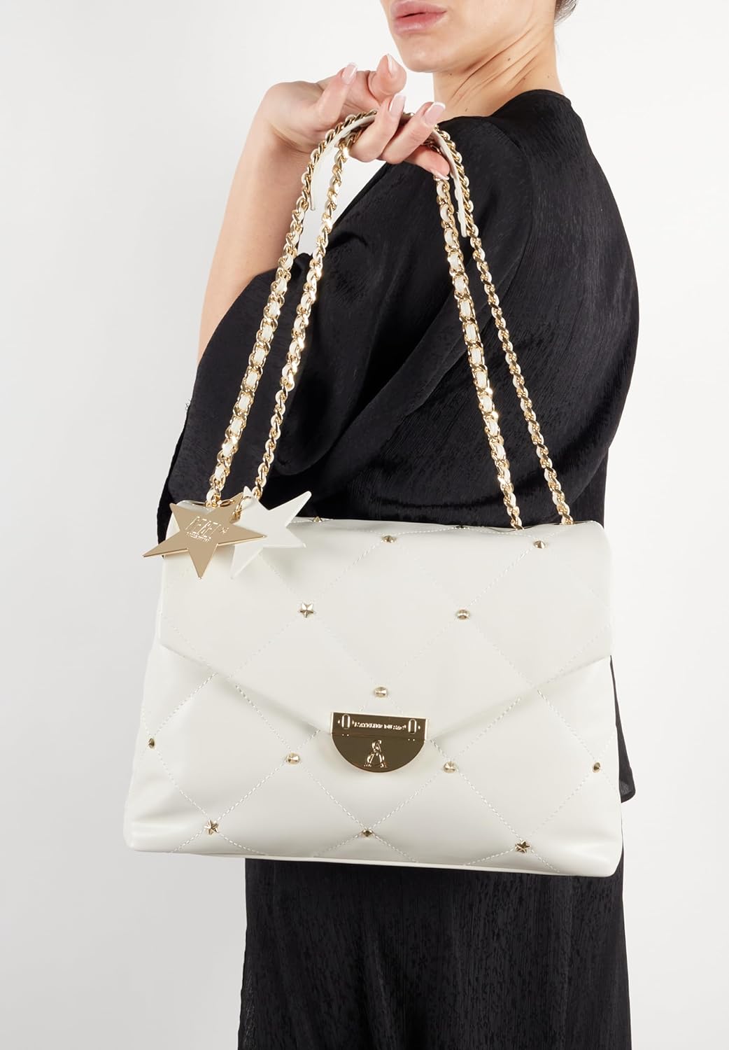 L'ATELIER DU SAC Borsa a Tracolla Donna - Bianco modello 14828-REB-S4B-A