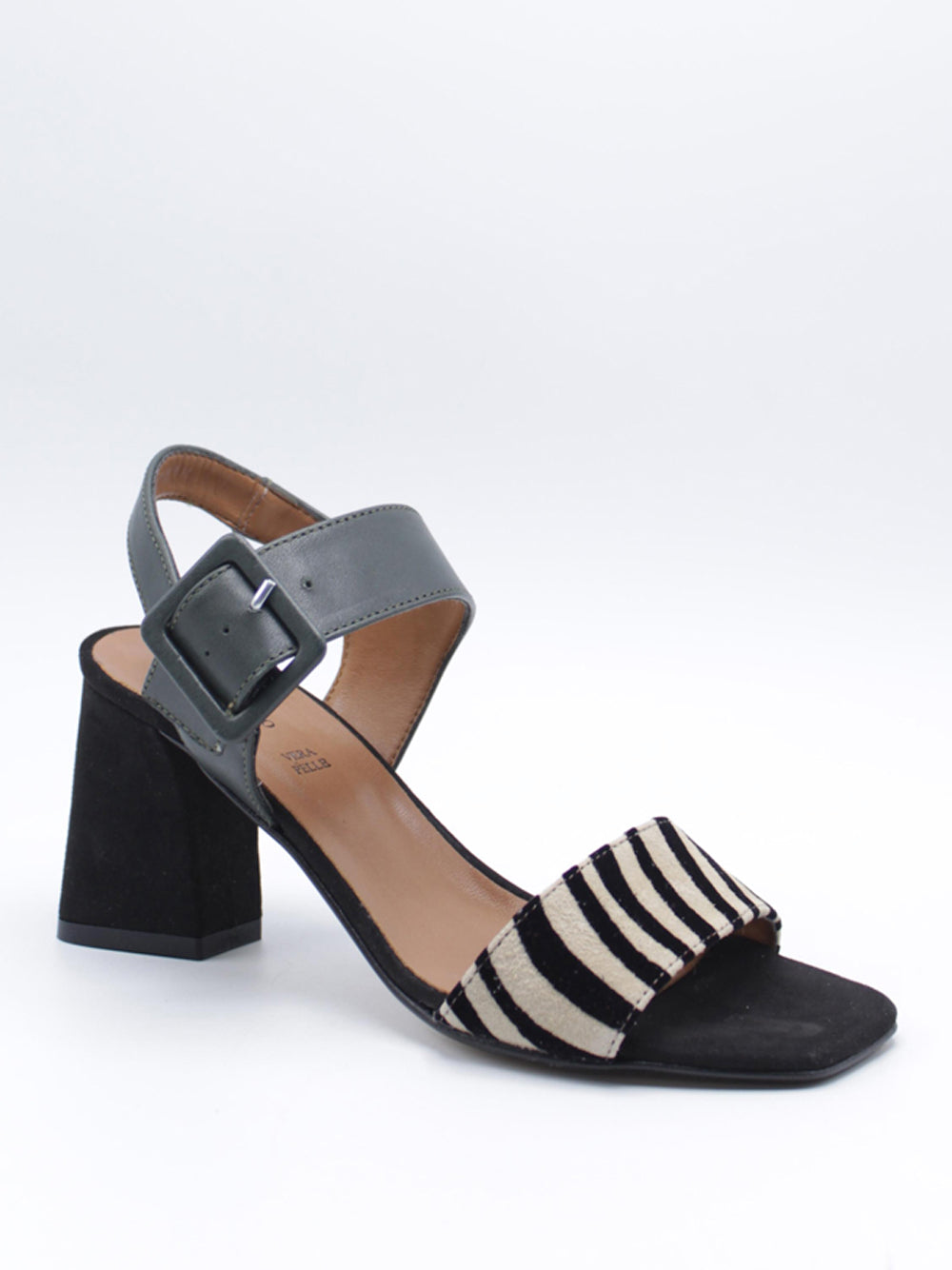 LINEA UNO Sandali con tacco Donna - Nero modello F2302